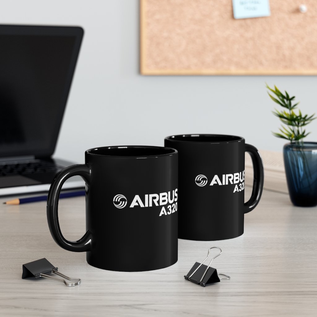 AIRBUS A320  DESIGNED MUG Printify