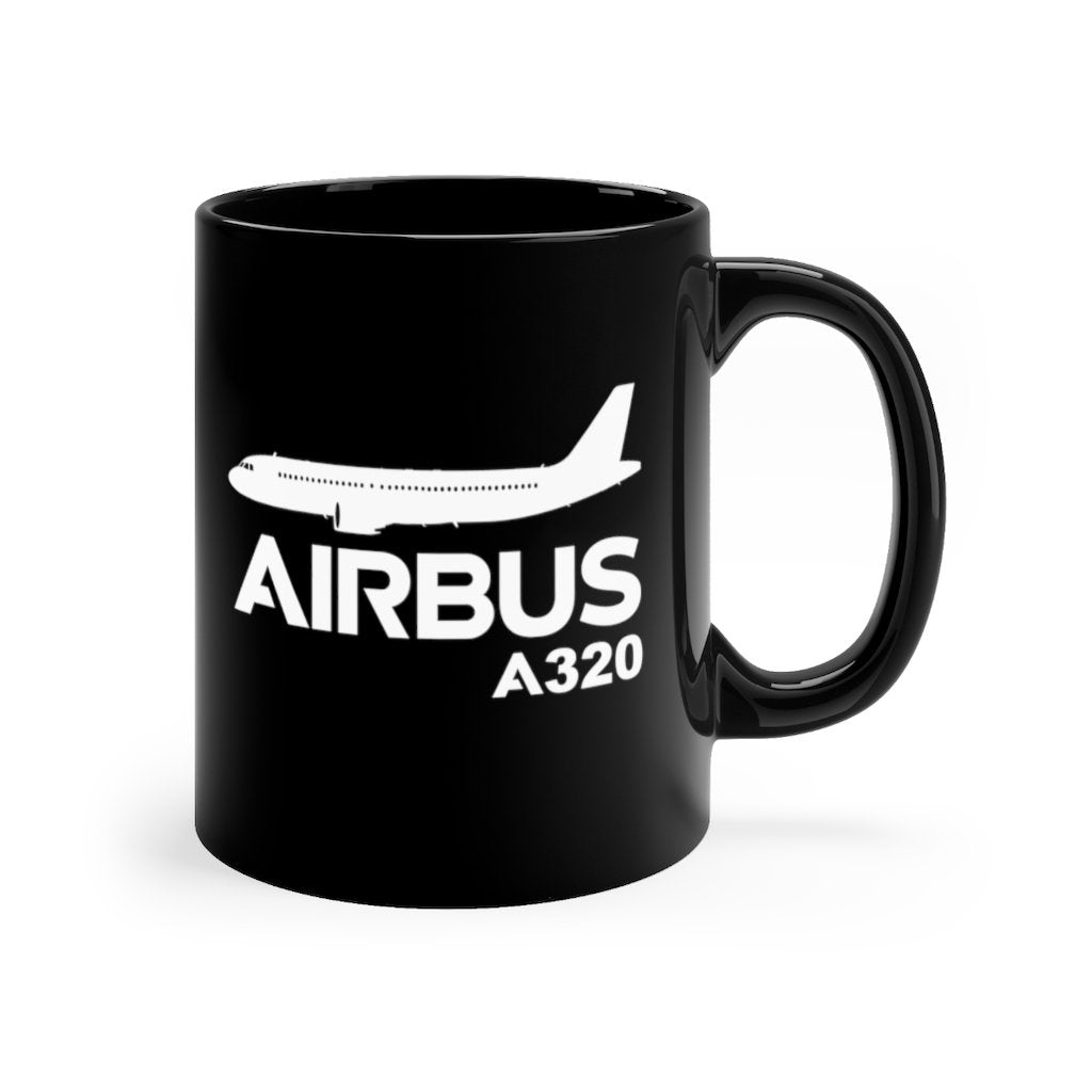 AIRBUS A320  DESIGNED MUG Printify