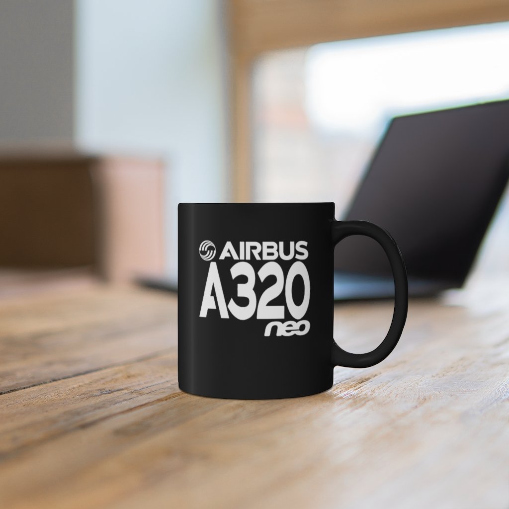 AIRBUS A320  DESIGNED MUG Printify