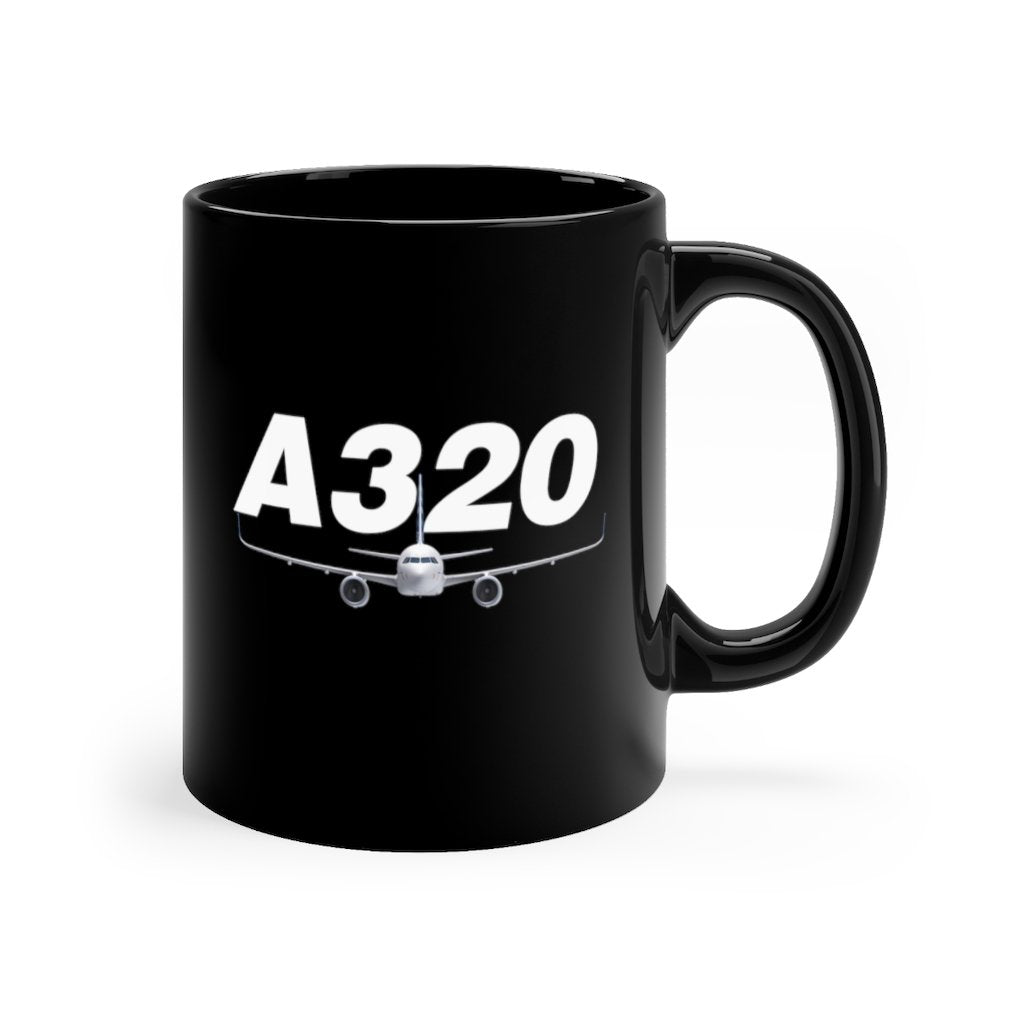 AIRBUS A320  DESIGNED MUG Printify