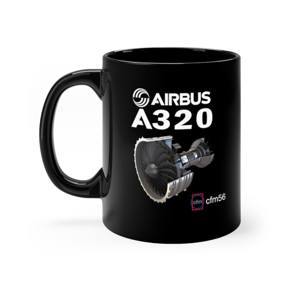 AIRBUS A320  DESIGNED MUG Printify