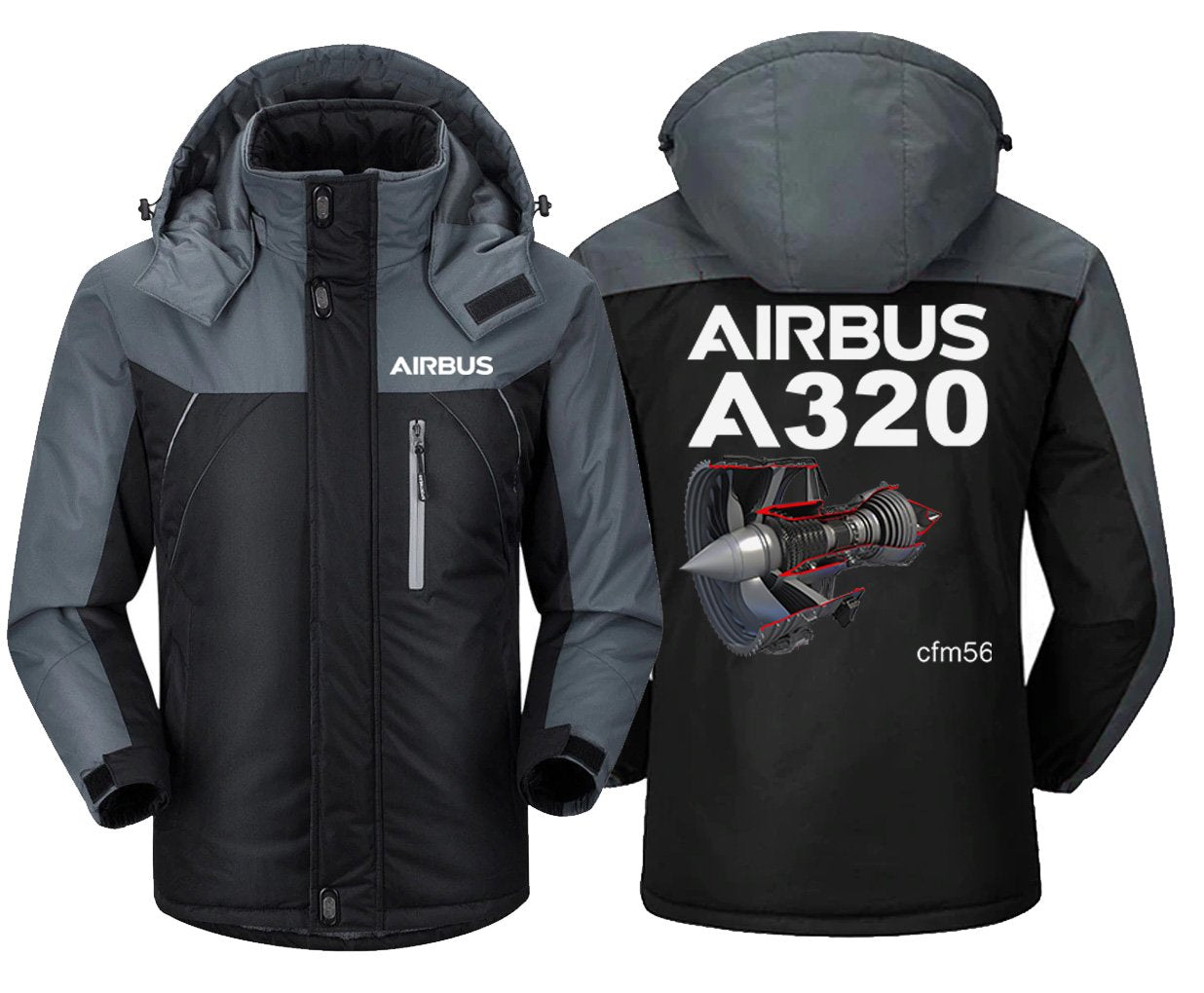 AIRBUS A320 DESIGNED WINDBREAKER THE AV8R