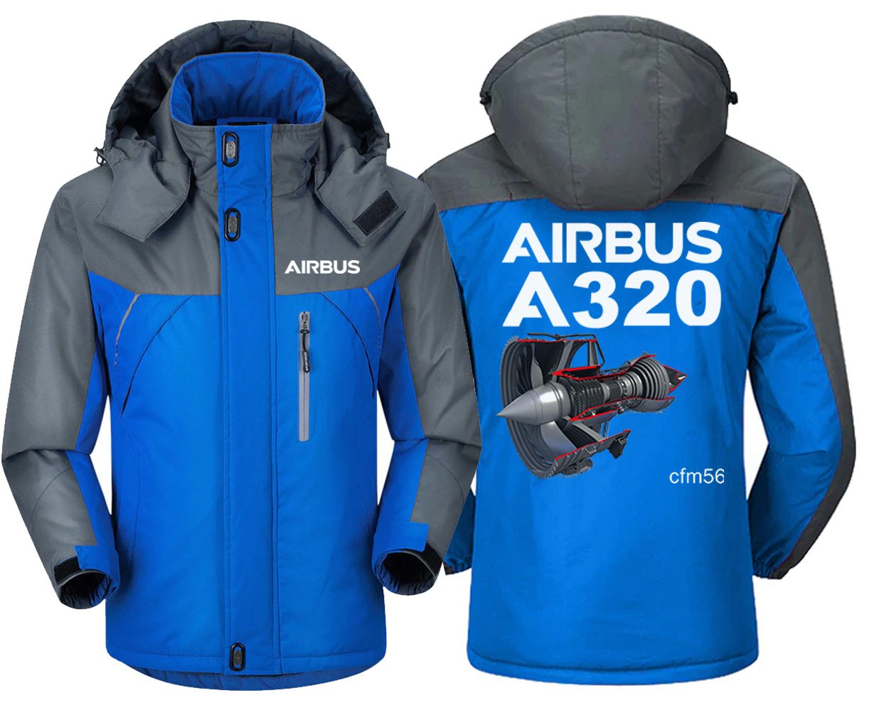 AIRBUS A320 DESIGNED WINDBREAKER THE AV8R