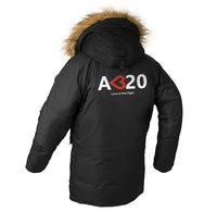 Thumbnail for AIRBUS A320 DESIGNED WINTER N3B PUFFER COAT THE AV8R