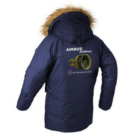 Thumbnail for AIRBUS A320 DESIGNED WINTER N3B PUFFER COAT THE AV8R