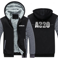 Thumbnail for AIRBUS A320 DESIGNED ZIPPER SWEATERS THE AV8R