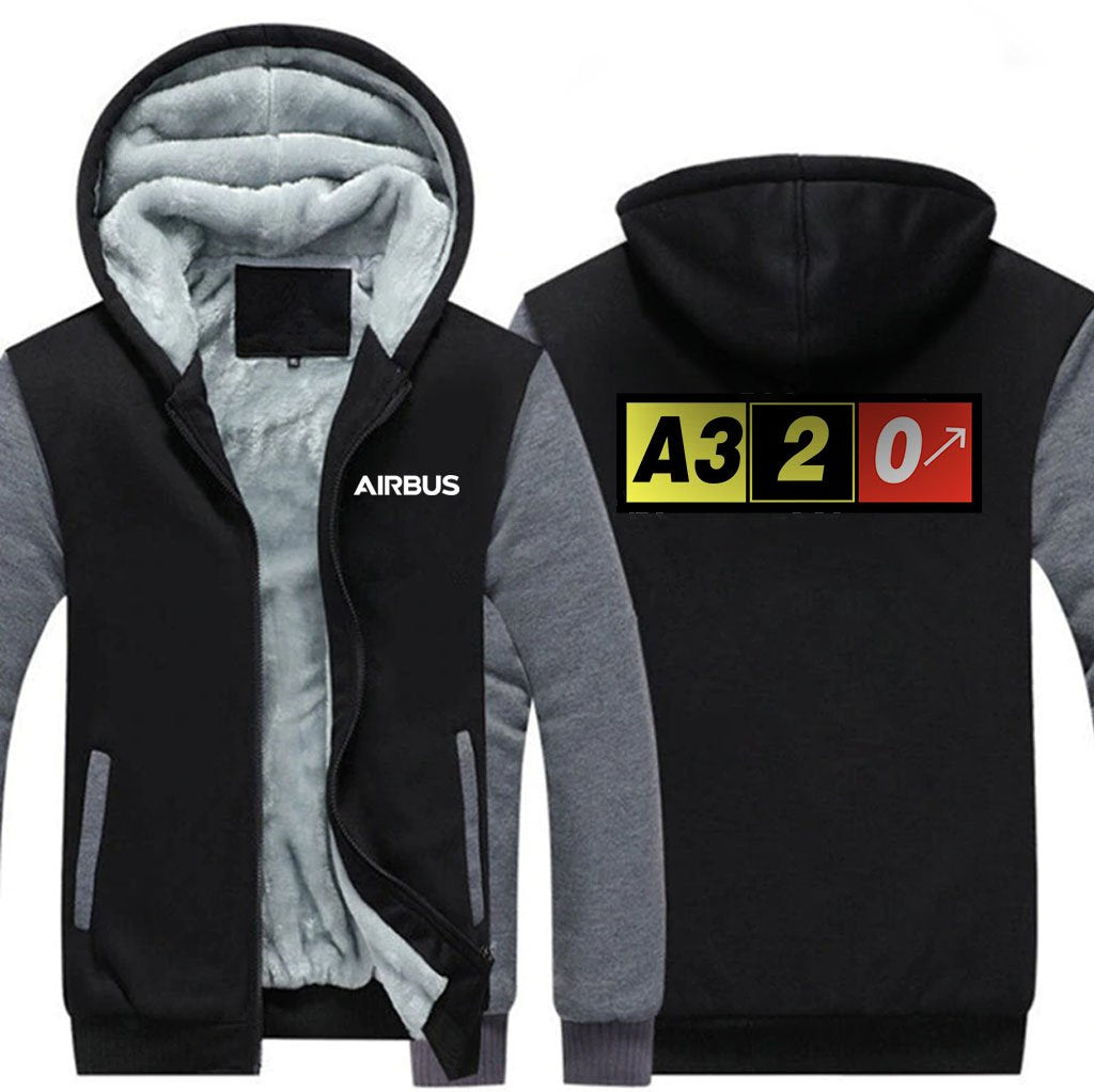 AIRBUS A320 DESIGNED ZIPPER SWEATERS THE AV8R