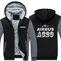 Thumbnail for AIRBUS A320 DESIGNED ZIPPER SWEATERS THE AV8R