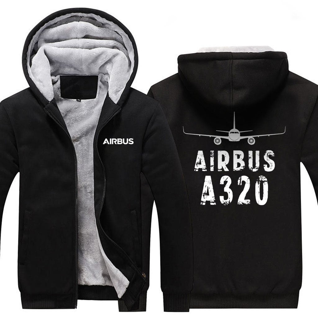 AIRBUS A320 DESIGNED ZIPPER SWEATERS THE AV8R