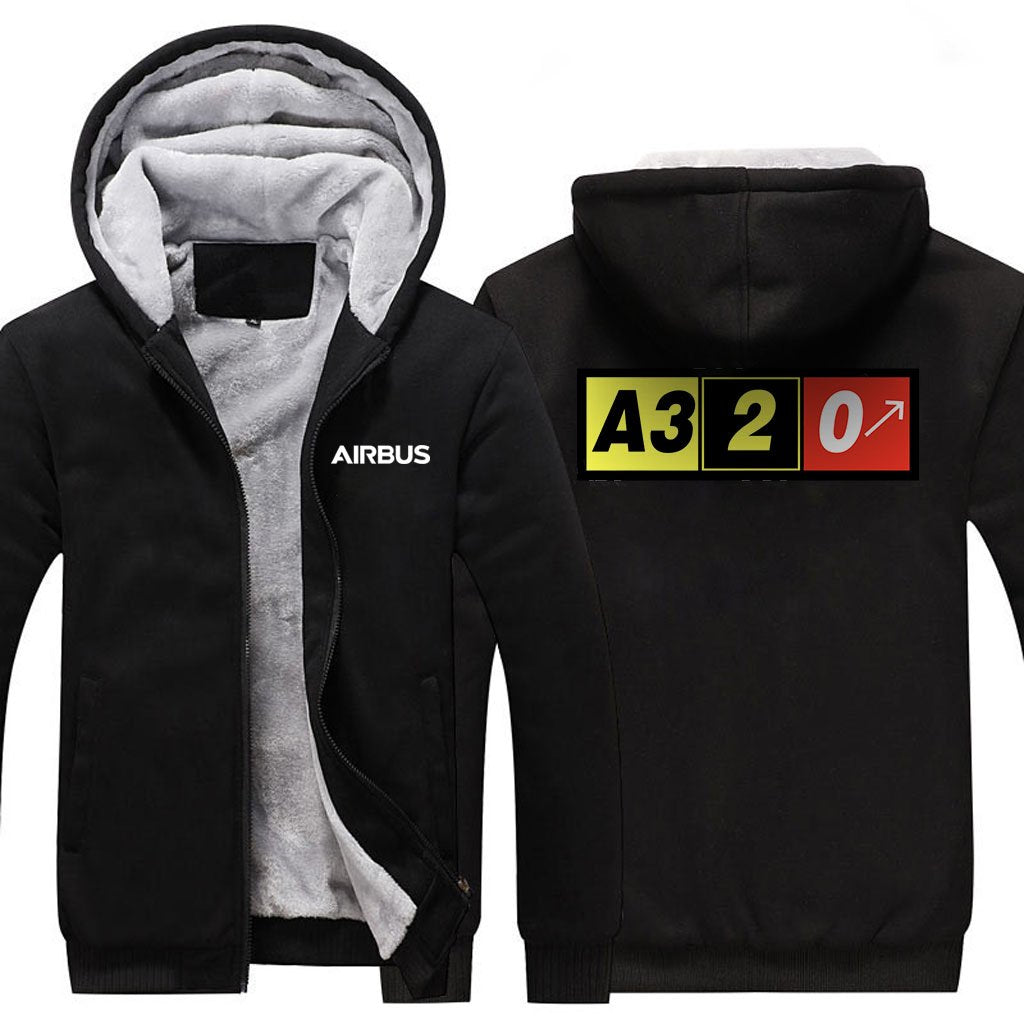 AIRBUS A320 DESIGNED ZIPPER SWEATERS THE AV8R