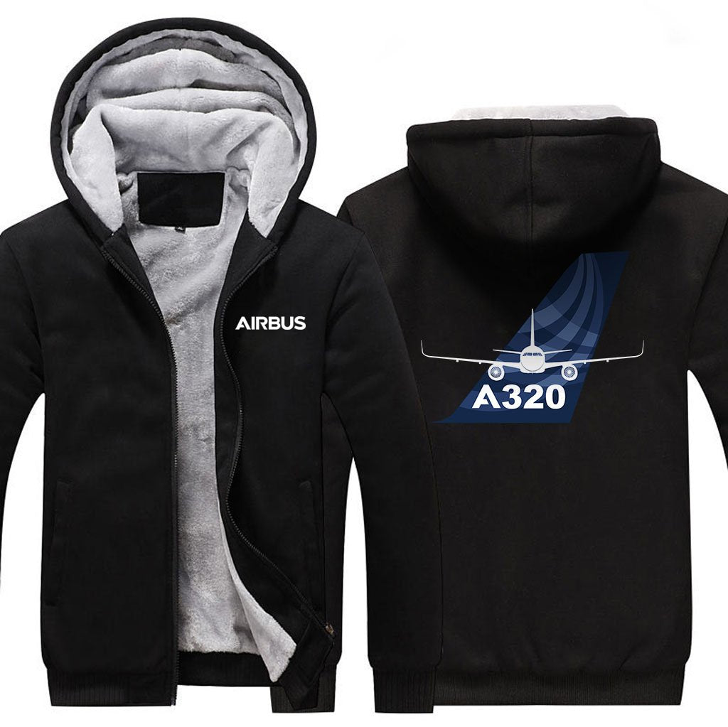 AIRBUS A320 DESIGNED ZIPPER SWEATERS THE AV8R