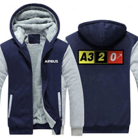 Thumbnail for AIRBUS A320 DESIGNED ZIPPER SWEATERS THE AV8R