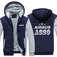 Thumbnail for AIRBUS A320 DESIGNED ZIPPER SWEATERS THE AV8R