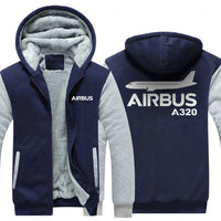 Thumbnail for AIRBUS A320 DESIGNED ZIPPER SWEATERS THE AV8R