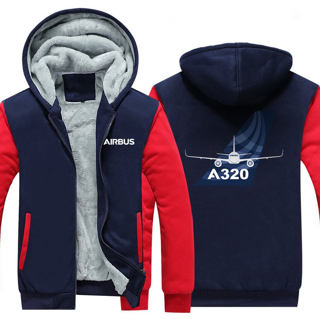 AIRBUS A320 DESIGNED ZIPPER SWEATERS THE AV8R