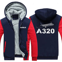 Thumbnail for AIRBUS A320 DESIGNED ZIPPER SWEATERS THE AV8R