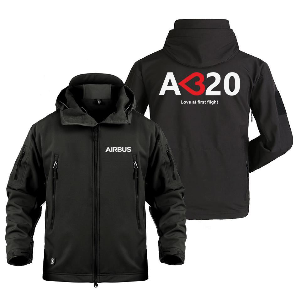 AIRBUS A320 LOVE AT FIRST FLIGHT DESIGNED MILITARY FLEECE THE AV8R