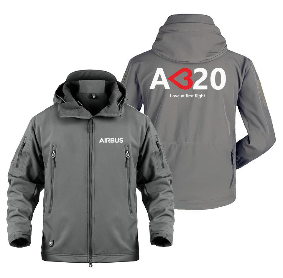 AIRBUS A320 LOVE AT FIRST FLIGHT DESIGNED MILITARY FLEECE THE AV8R