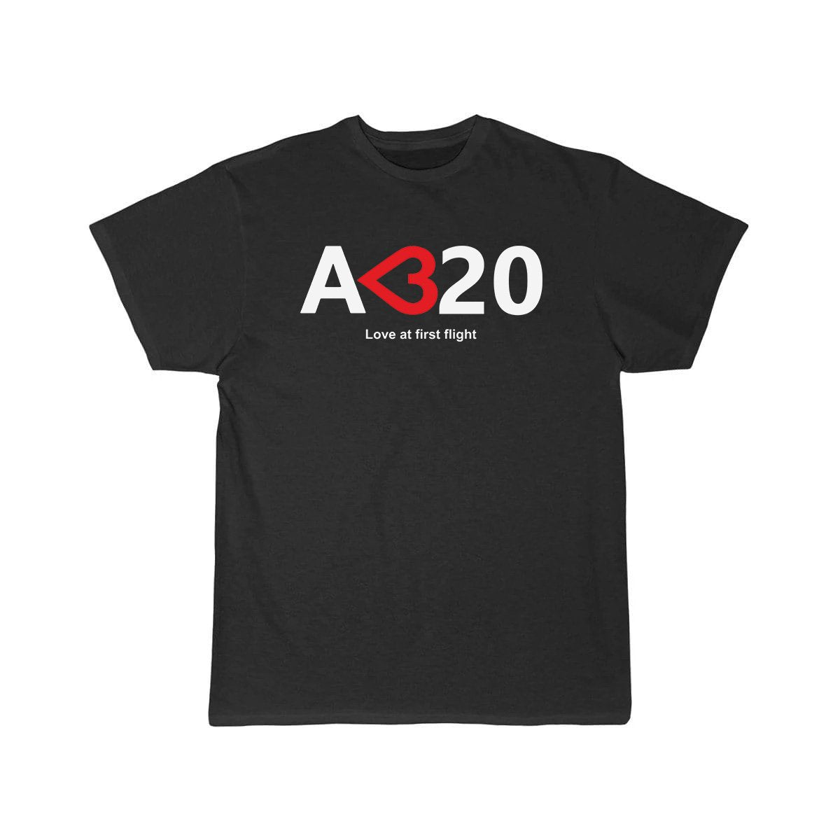 Airbus A320 love at first flight Aviation Pilot T-Shirt THE AV8R