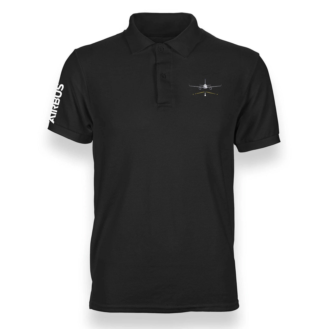 AIRBUS A320 RUNWAY DESIGNED POLO SHIRT THE AV8R