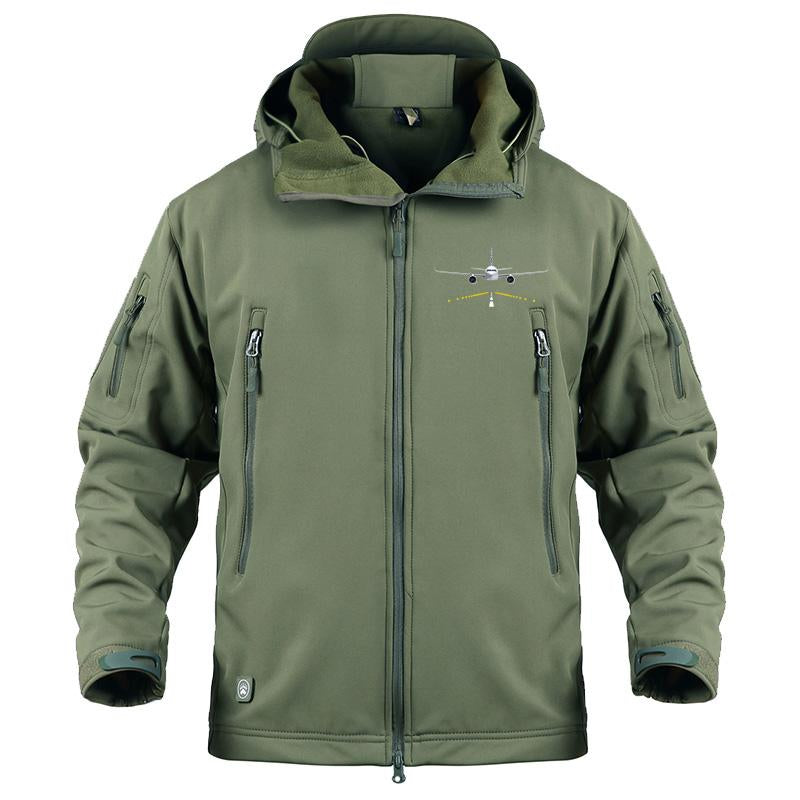 AIRBUS A320 RUNWAY LIGHT DESIGNED MILITARY FLEECE THE AV8R