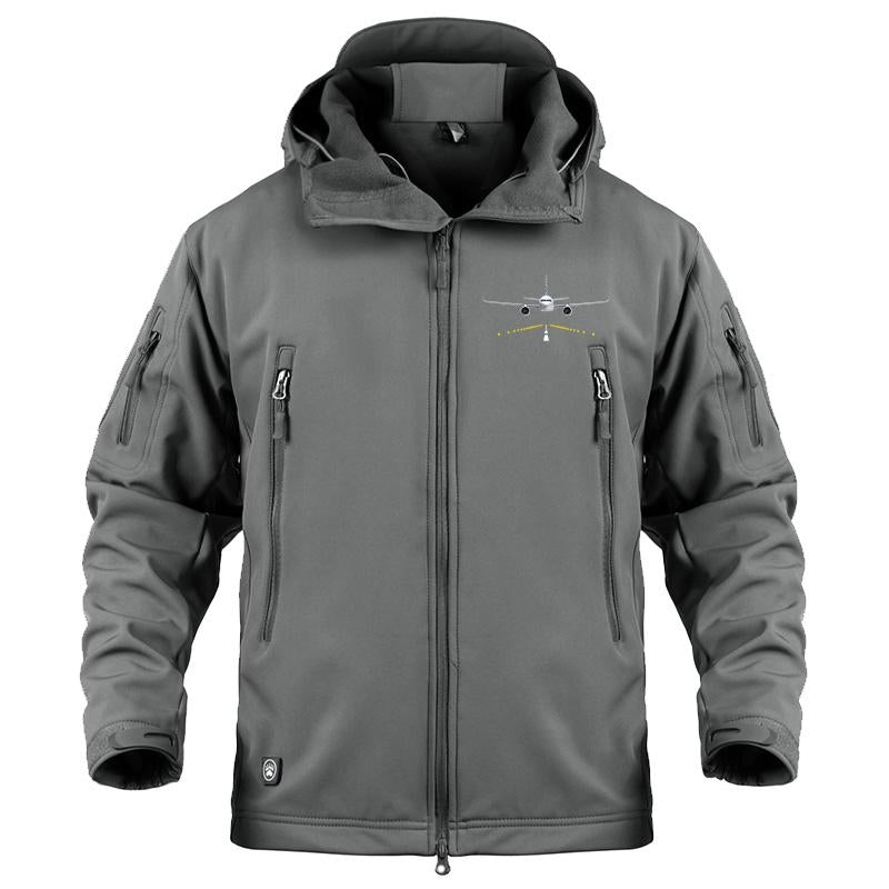 AIRBUS A320 RUNWAY LIGHT DESIGNED MILITARY FLEECE THE AV8R