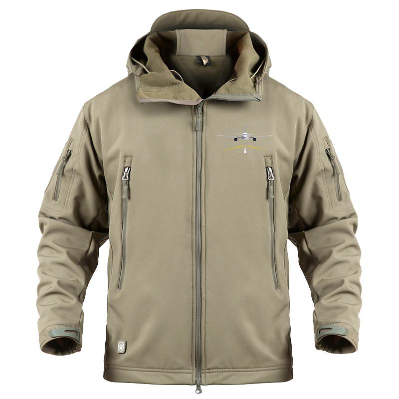 AIRBUS A320 RUNWAY LIGHT DESIGNED MILITARY FLEECE THE AV8R