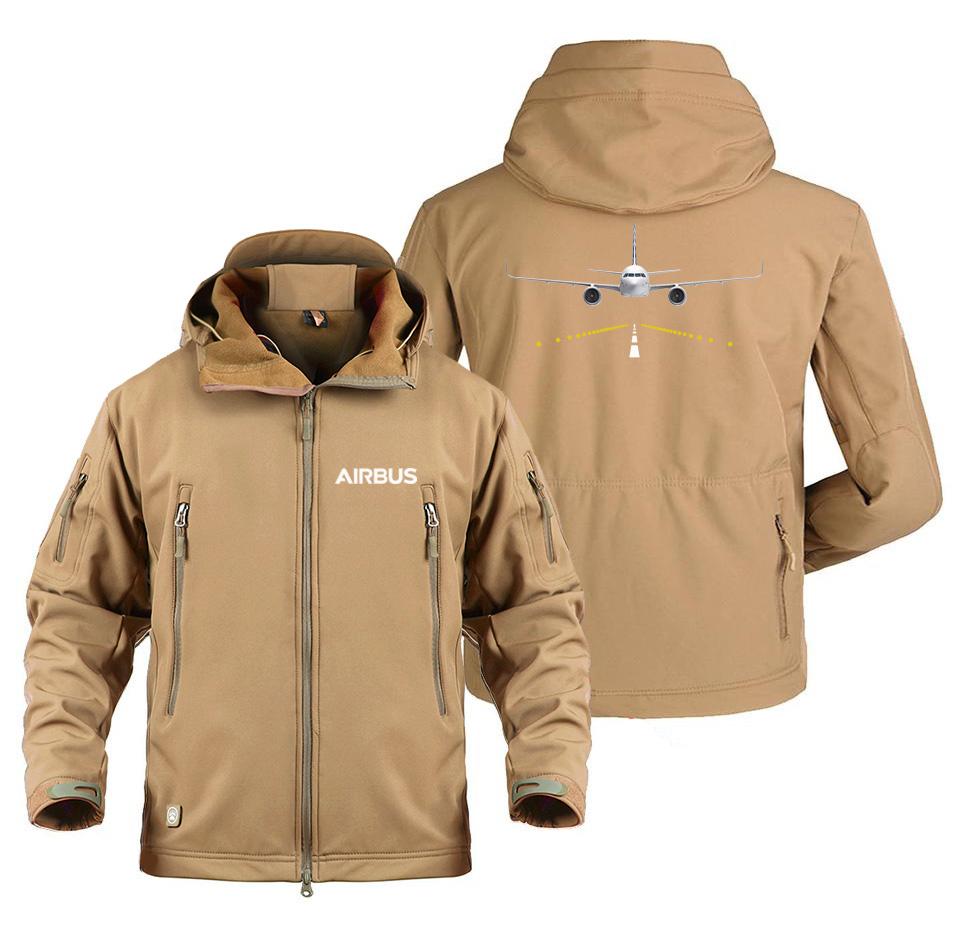 AIRBUS A320 RUNWAY LIGHT DESIGNED MILITARY FLEECE THE AV8R