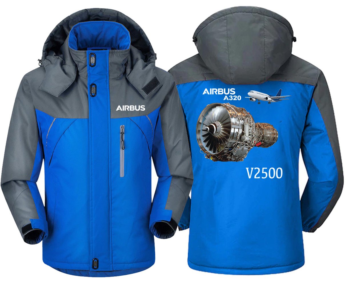 AIRBUS A320 V2500 DESIGNED WINDBREAKER THE AV8R