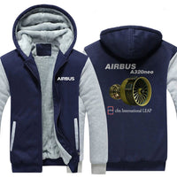 Thumbnail for AIRBUS A320NEO CMF DESIGNED ZIPPER SWEATERS THE AV8R