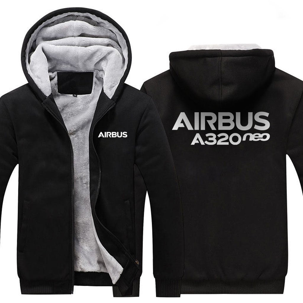 AIRBUS A320NEO DESIGNED ZIPPER SWEATERS THE AV8R