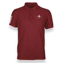 Thumbnail for AIRBUS A321 RUNWAY DESIGNED POLO SHIRT THE AV8R