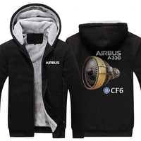 Thumbnail for AIRBUS A330 CFM6 DESIGNED ZIPPER SWEATERS THE AV8R