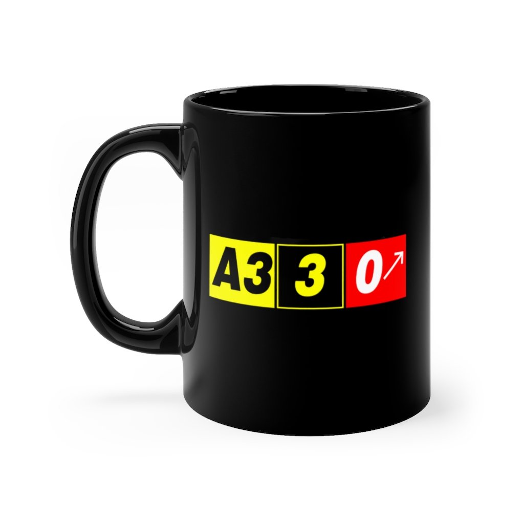 AIRBUS A330  DESIGNED MUG Printify