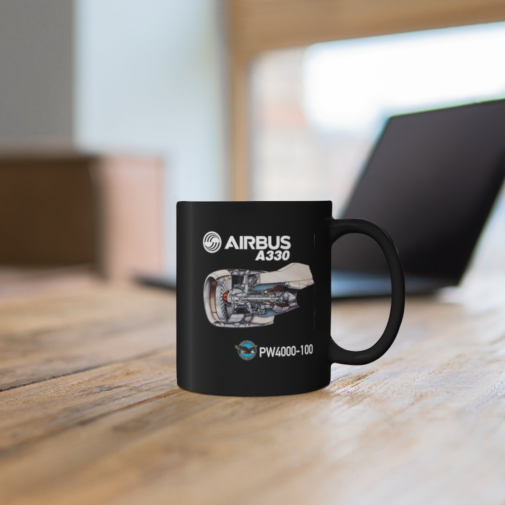 AIRBUS A330  DESIGNED MUG Printify