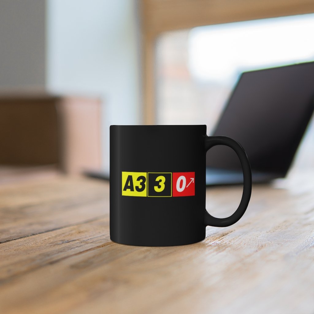 AIRBUS A330  DESIGNED MUG Printify