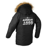 Thumbnail for AIRBUS A330 DESIGNED WINTER N3B PUFFER COAT THE AV8R