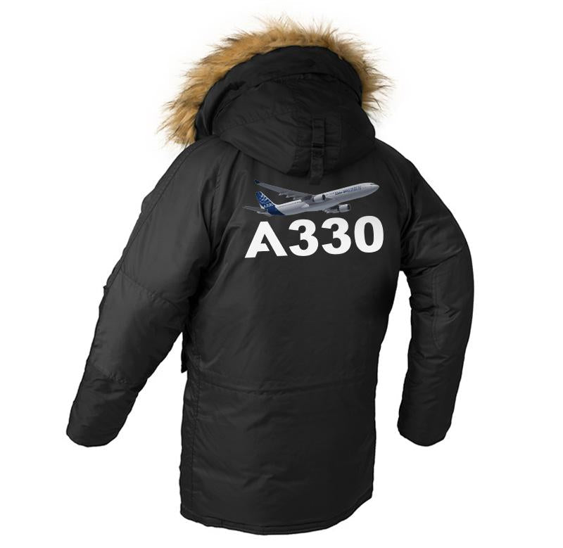 AIRBUS A330 DESIGNED WINTER N3B PUFFER COAT THE AV8R