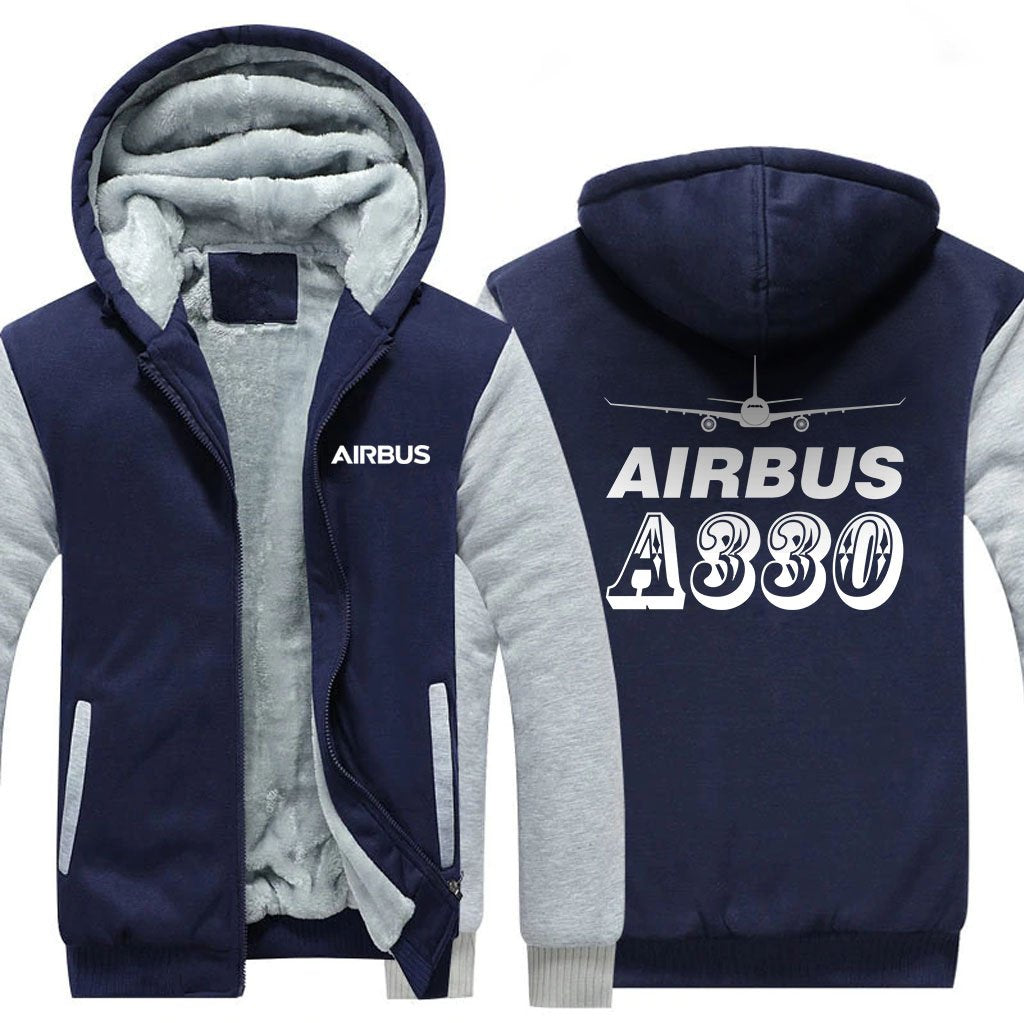 AIRBUS A330 DESIGNED ZIPPER SWEATERS THE AV8R