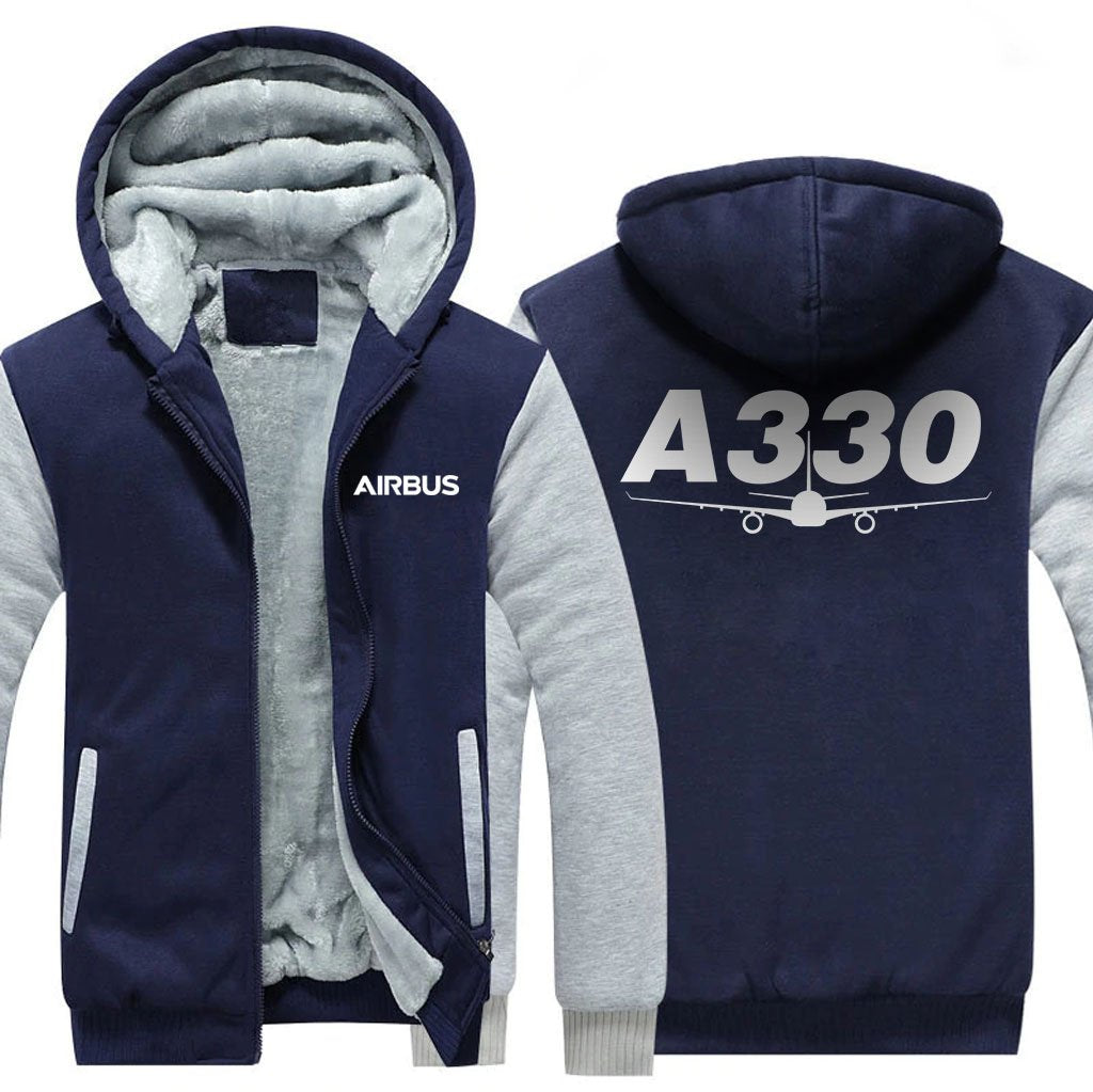 AIRBUS A330 DESIGNED ZIPPER SWEATERS THE AV8R