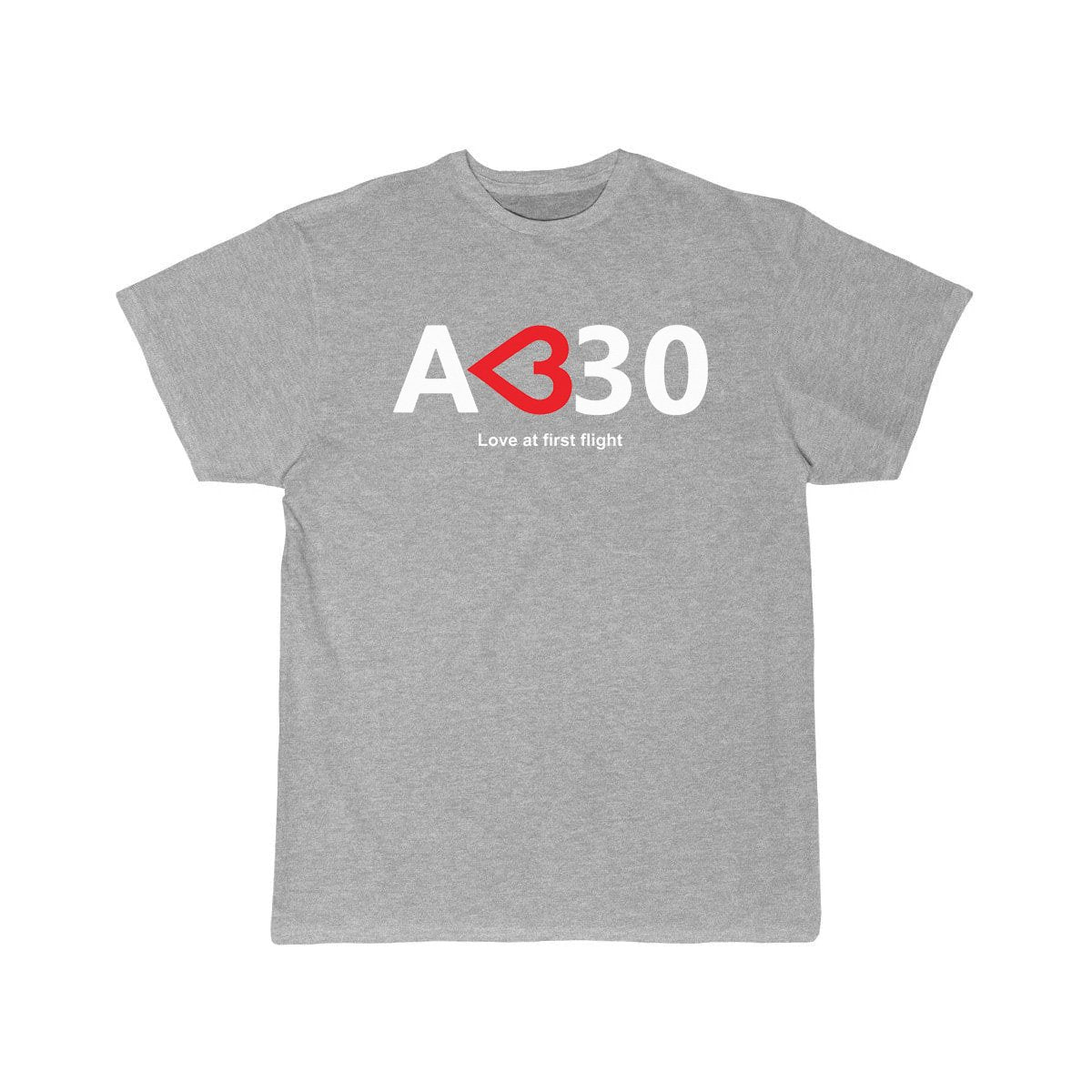 Airbus A330 Love at First Flight Aviation Pilot T-Shirt THE AV8R