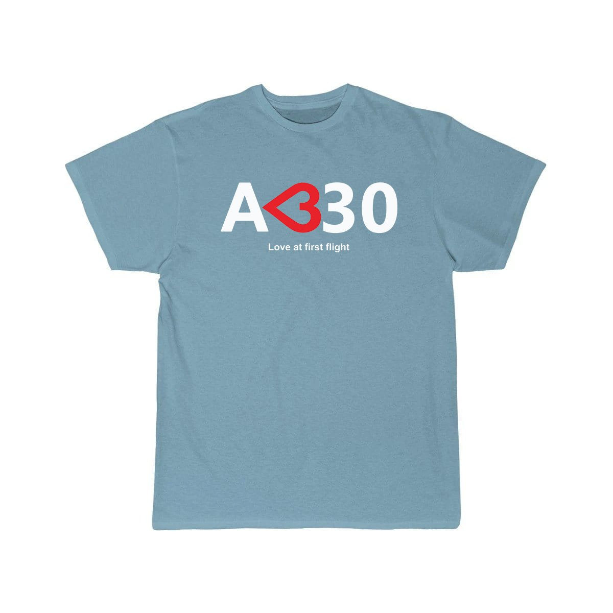 Airbus A330 Love at First Flight Aviation Pilot T-Shirt THE AV8R