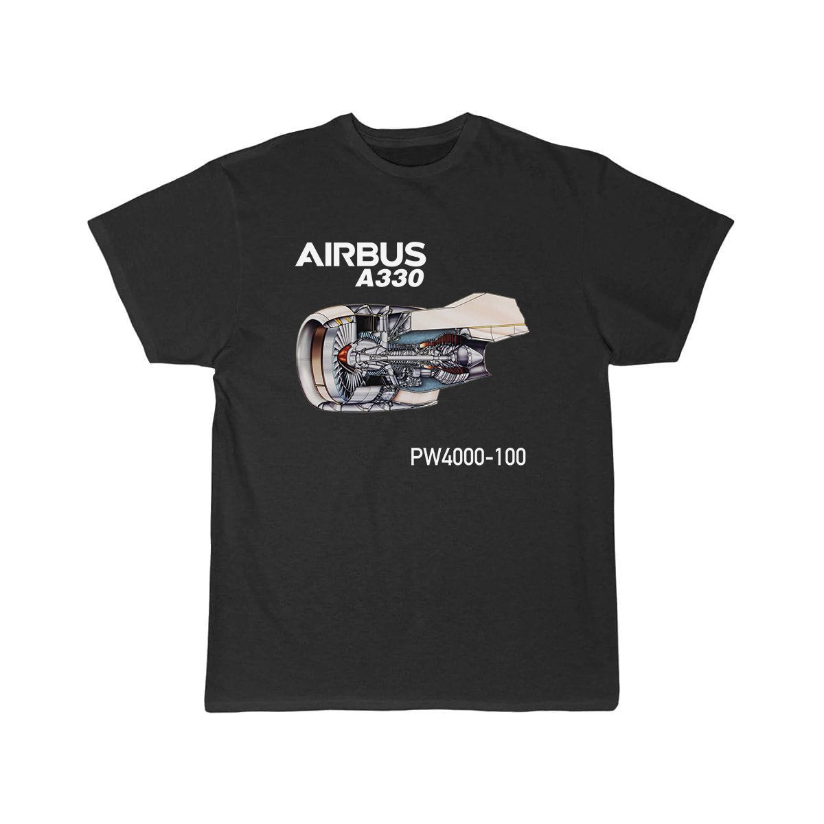 Airbus A330 PW4000-100 Aviation Pilot T-Shirt THE AV8R