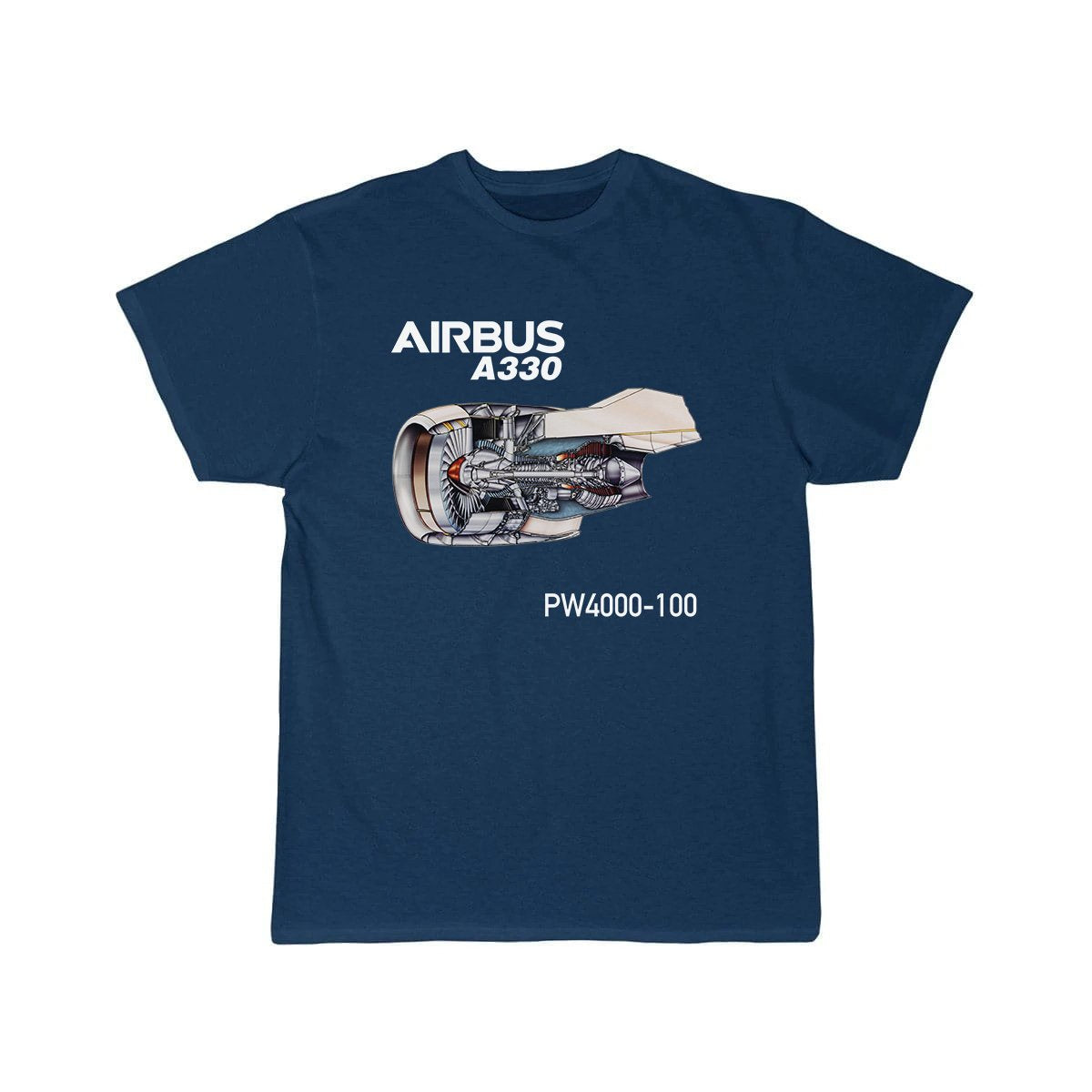 Airbus A330 PW4000-100 Aviation Pilot T-Shirt THE AV8R