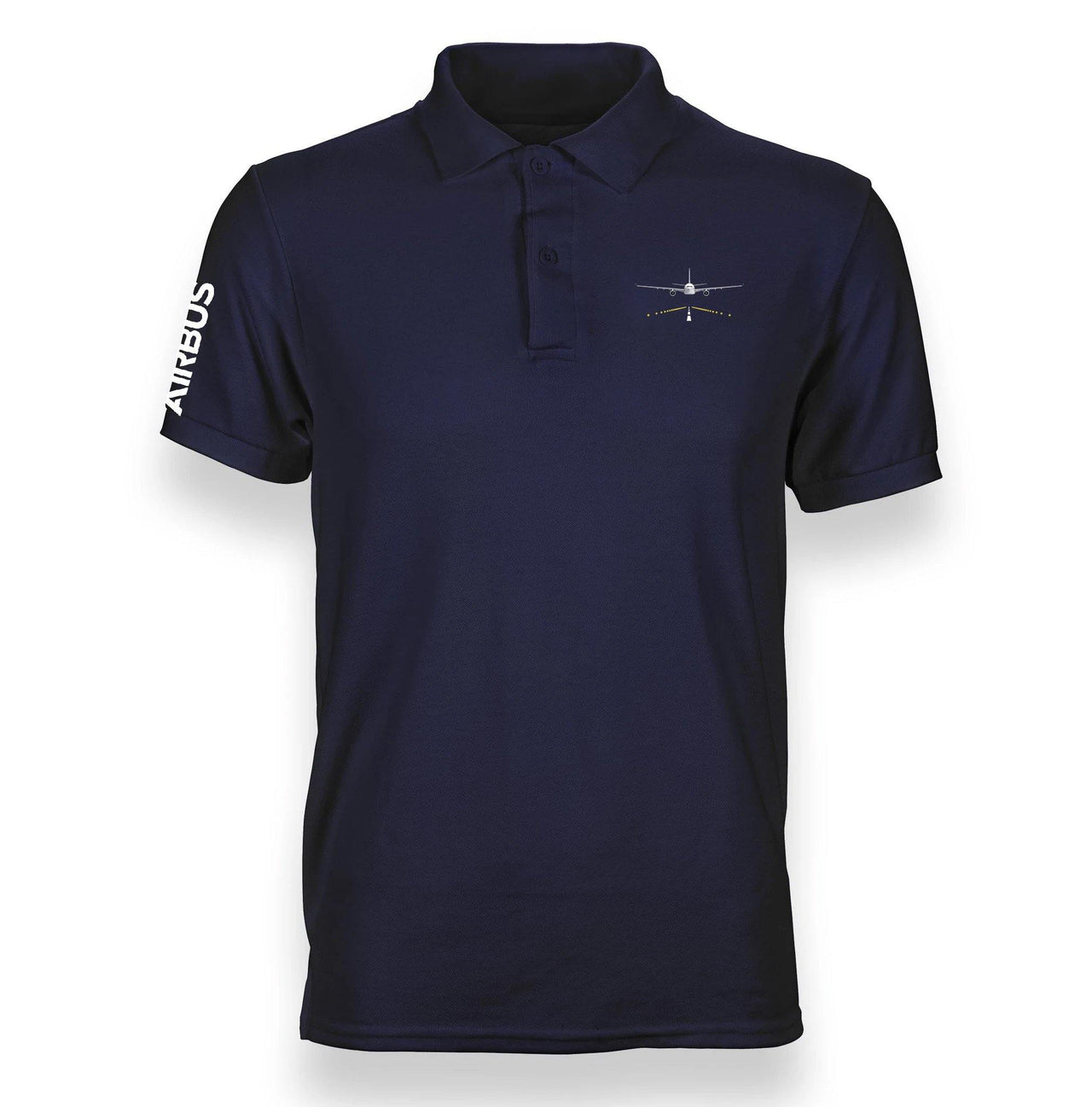 AIRBUS A330 RUNWAY DESIGNED POLO SHIRT THE AV8R