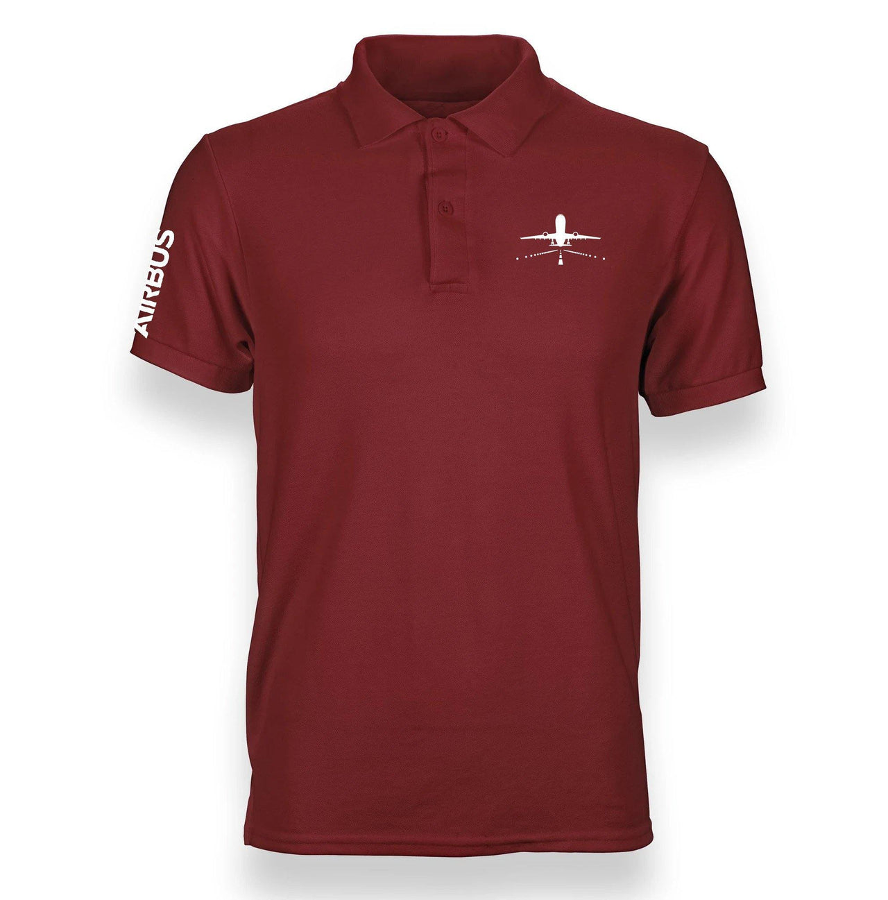 AIRBUS A330 RUNWAY DESIGNED POLO SHIRT THE AV8R