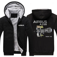 Thumbnail for AIRBUS A330 TRENT 700 DESIGNED ZIPPER SWEATERS THE AV8R