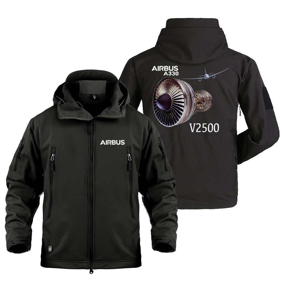 AIRBUS A330 V2500 DESIGNED MILITARY FLEECE THE AV8R