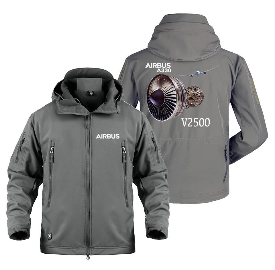 AIRBUS A330 V2500 DESIGNED MILITARY FLEECE THE AV8R