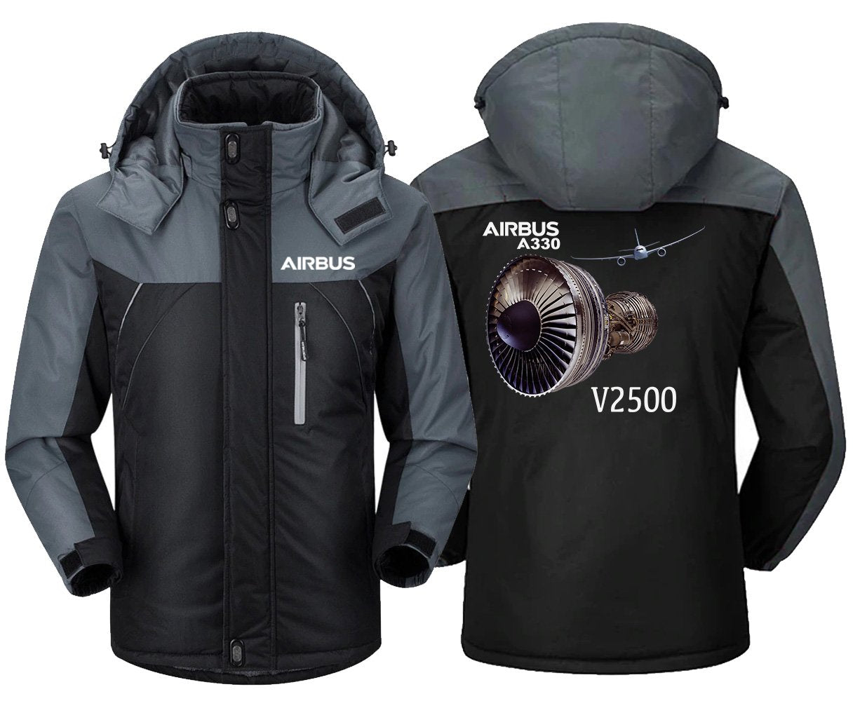 AIRBUS A330 V2500 DESIGNED WINDBREAKER THE AV8R